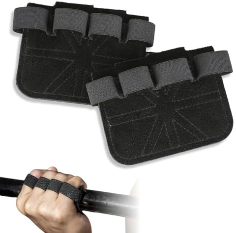 HABNI 1Pares Guantes De Agarre Fitness, Almohadillas De Entrenamiento, Guantes De Agarre, Guantes Gimnasio Hombre Y Mujeralternativa A Guantes Gym, Para Calistenia, Dominadas, Gimnasio, Musculacion