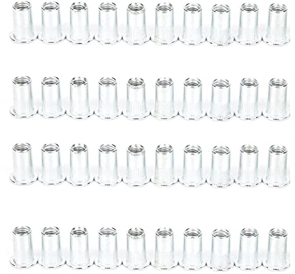 KIT DADO RIVETTO CAVO IN LEGA DI ALLUMINIO ATTREZZO DI FISSAGGIO DI ALTA QUALITÀ M5X20 TESTA PIATTA DUREVOLE PER SOSTITUIRE LA CONNESSIONE 40 PZ