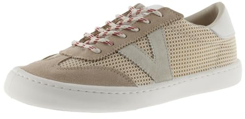 Victoria Baskets Olmo Barefoot Mesh & Pièces en Daim 1186106 pour Femme Beige 40