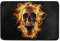 Orediy Weiche Badematten mit Totenkopf-Motiv, für Küche, Badezimmer, Dusche, Badewanne, 40 x 60 cm