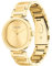 Calvin Klein Analog Quarzuhr für Damen Kollektion CK Sensation mit Goldfarben Edelstahlarmband - 25200252