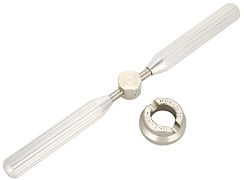 Qiilu Set Strumenti per La Riparazione delle Chiavi di Rimozione Apricasse per Orologi Cassa Posteriore Chiave Rimovibile Kit di Strumenti per La Riparazione Dell'Orologio per