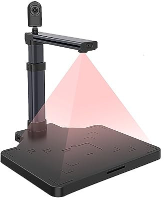 Bärbar Bokskanner, Smarta Bokskanner Med OCR-funktion, 16 Miljoner HD-kamera, Automatisk Vändning Och Avsked, Ett Klick, Automatisk Identifiering, För Att Skanna Olika Typer Av Dokument