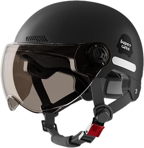 Casco de Bicicleta para Adulto, Casco Bicicleta, Casco con Visera para Patinete Electrico, Casco Bicicleta, Casco De Bicicleta De Montaña para Patineta