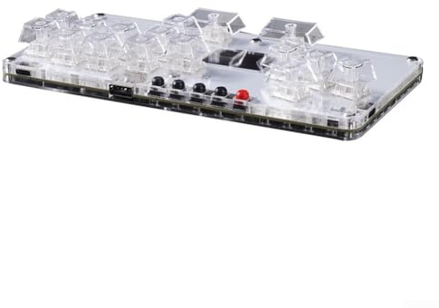 SPORTARC Tastiera da gioco Nonjoystick efficientemente costruita compatibile con le principali piattaforme tra cui Windows 10/Steam Deck/PS3/PS4/sistemi Switch (bianco)