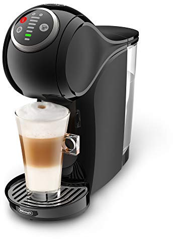 NESCAFÉ Dolce Gusto De'Longhi Genio S Plus, Kaffeemaschine für Espresso und andere Kapselgetränke, automatisch, Schwarz