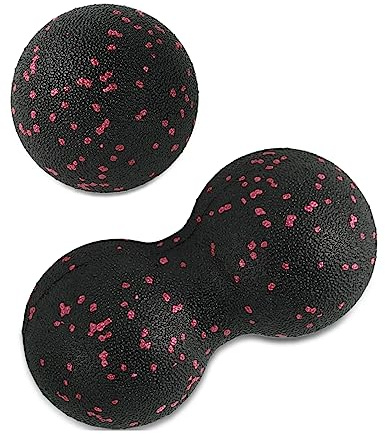 Pallina Massaggio Set, Peanut Massage Balle (rosa)