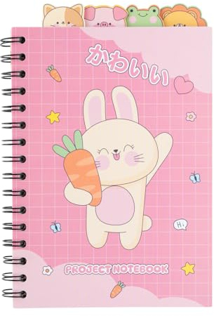 Grupo Erik - Carnet de Notes Kawaii | Carnet a5, Cahier Dessin, | Journal Intime | Cadeau 10 ans | Cadeau fille Carnet | Spirale