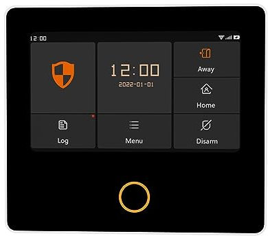 Système De Sécurité Domestique WiFi 4G Protection De Sécurité sans Fil Capteurs D'alarme Domestique Intelligents Sirène Intégrée Fonctionne(Set-Q 9Kit)