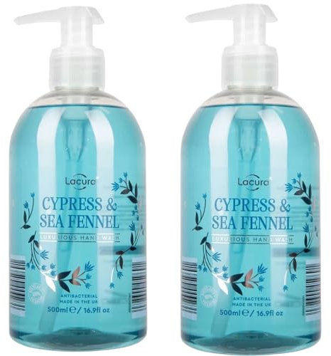 2 x CYPRESS & SEA FENNEL | Luxurious Hand wash |Antibacterial | 500ml