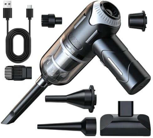 Aspirateur auto sans fil portable Avec accessoires de nettoyage et