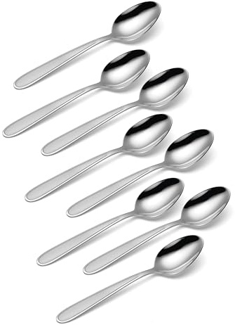 Oneida Teaspoon Set (8pc) Jordan Pattern, Stainless Steel