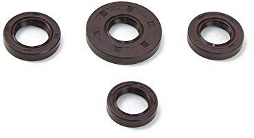 Set: Wellendichtringe, Simmerringe passend für Simson Motor S51, S53, S70, KR51/2, SR50 - braun