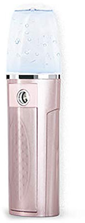 Viso Sauna Nano Ionico Vapore Viso Ricaricabile USB - Pulizia punti neri pori ringiovaniscono e idratano la pelle per una complessità, oro