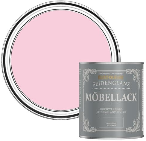Rust-Oleum Pink Furniture Paint in Satin Finish - My Husband Said No 750ml
