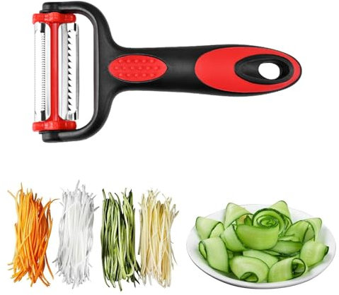 Éplucheur À Légumes Et Fruits 3 En 1, Épluche-Légumes Multifonction 3 En 1, Éplucheur De Légumes, Éplucheur De Carottes, Éplucheur De Pomme De Terre, Éplucheur Multifonction 3 En 1