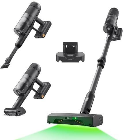 roborock H60 Ultra Akku Staubsauger, 210AW kraftvolle Saugleistung, 90 Min Laufzeit, 90° Flexibler Saugrohr, Staubsauger kabellos, Anti-Tangle Bürste für Teppiche, Hartböden, Tierhaare, Auto