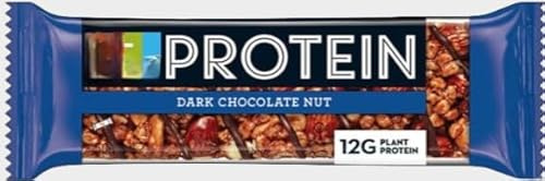 Double Dark Chocolate Protein Nut Snack Bar 50g (Pack Of 3) Taste the sweetness in every bite For All Occasions