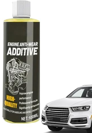 Protezione Dall'usura Del Motore (100 Ml) - Additivo Altamente Per Auto E Moto Riduce L'attrito, Il Rumore E Le Vibrazioni - Blocca Bruciature D'olio E Ottimizzatore Di Ingranaggi Per Le Mass