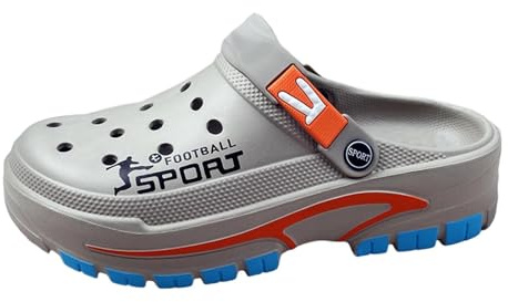 Générique Clogs Homme D'Été Confortable Sabot De Jardin Mode Tendance Antidérapants Perforés Léger Sabots De Travail en Eva Respirant Souple Extérieur Intérieur Plage Piscine Chaussures