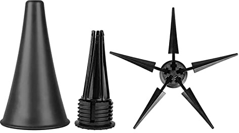 Eayoly Support pour Clarinette en pavillon | Support Pliable Professionnel avec 5 Pieds pour clarinettes A et B - Support léger Portable avec Base sécurisée Anti-basculement