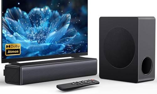 GEOYEAO Soundbar da 2,1 canali con sistema Home Theater Dolby Atmos