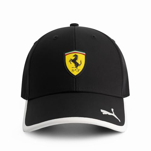 PUMA Scuderia Ferrari F1 Klassische Logo-Kappe - Schwarz - Einheitsgröße
