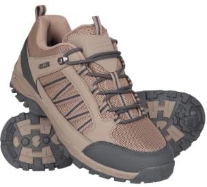 Mountain Warehouse Path Mens Waterproof Walking Shoes Dark Bei 13