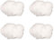 NUOBESTY Hochzeitsdekoration Wolkenwandkunst 4 stücke künstliche dekorative hängende Ornament DIY 3D wolkenrequisiten für Kunst bühnenbedarf (15 cm) Wolken Wandbehang