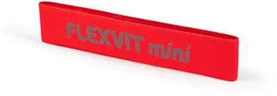 FLEXVIT Mini Band – Träningsband för allmänna stabiliseringsövningar, töjning, aktivering och mobilisering, 6 styrkor, för nybörjare och proffs