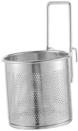 UPKOCH Cestello Per La Pasta per di Carne Cm Xxcm per Scolare E per Tagliatelle Setacci Filtranti Cullender Filtro Pasta Lesso Verdure Cestello Per La Cottura Della Pentola Calda