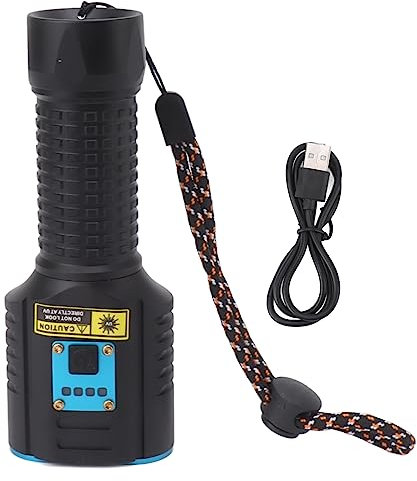 Kuuleyn Linterna UV De 365 NM, Luz LED Blanca Y Ultravioleta 2 En 1, Detector De Orina para Mascotas Recargable por USB para Curado De Resina, Minerales De Pesca, Escorpión