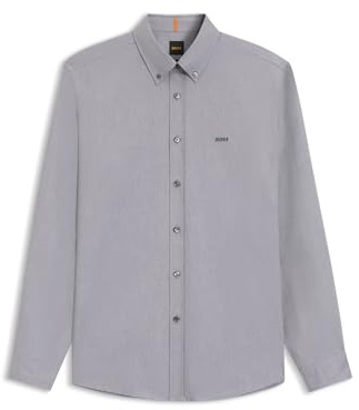 BOSS Rickert_m Camiseta de Hombre, gris, M