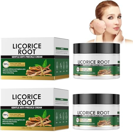 Licorice Root Crème anti-imperfections à la racine de réglisse – Anti-pigmentation et éclaircissante – Pour peaux douces et éclatantes