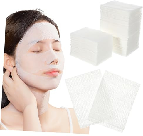 ELAYARD 2paquetes Almohadillas Algodón Extensibles Para Rostro Discos Desmaquillantes Suaves Para Aplicar Tónico y Mascarillas Hidratantes Unidades Cada Pack