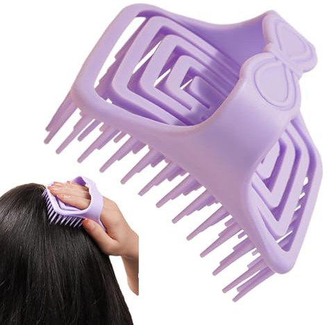 Spazzola Massaggiante Cava Per Capelli Massaggiatore per Capelli con Setole