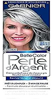 Garnier - Belle Color - Perle d'Argent - Crème déjaunisseur éclat cheveux gris - Gris Perle