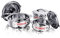 Vinod 3-Piece Insulated Casserole Food Warmer/Cooler Hot Pot Gift Set, 1000mL+1500mL+2500mL, Stainless Steel