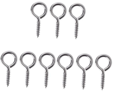 Angoily 3 Set Di Robusti Perni A Vite Con Occhiello Set Completo Per La Creazione Di Gioielli Perni A Vite Con Occhiello Facili Da Usare Per Lartigianato 25 Pezzi * 3