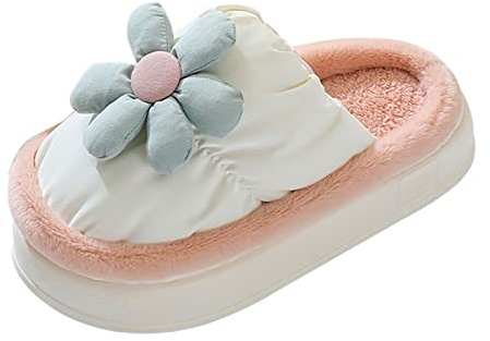 Dinglong Scarpe invernali da uomo, pantofole in cotone antiscivolo, impermeabili e calde, per coppia, invernali, pantofole calde da donna, pantofole da donna, pantofole da uomo, invernali, imbottite,