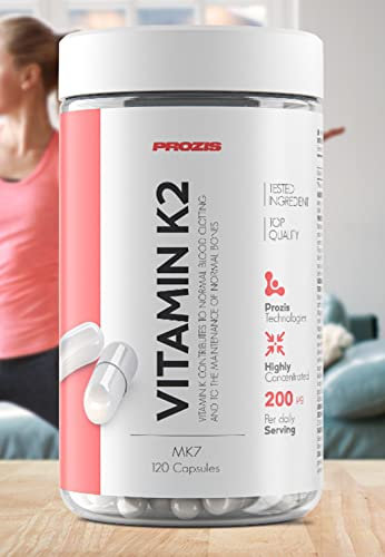 Prozis K2-MK7 200mcg 120 capsule - vitamina k2 120 compresse