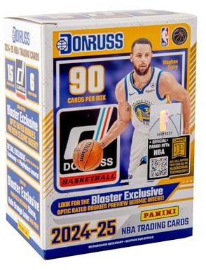 2024-25 Panini Donruss Basketball Trading Cards Blaster Box