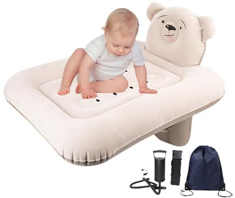 Yianyal Aufblasbares -Reisebett, Auto-Kinder-Luftmatratze - Aufblasbares Reiseautobett | Tragbares aufblasbares Reisebett für Kleinkinder zum Wandern und Reisen