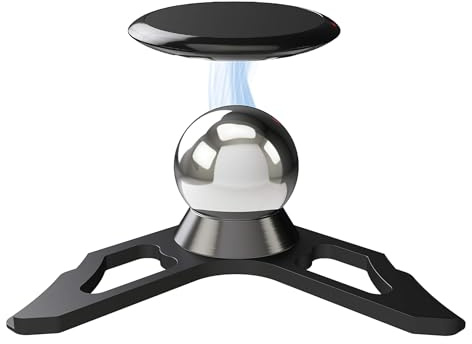 innoGadgets® magnetische Handyhalterung kompatibel mit Audi A1/S1 | Universelle Halterung für Smartphone, GPS & Tablet | 360 verstellbar für optimale Sicht | Schwarz
