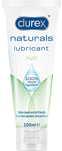 Durex Naturals Lubricant H20, Glidmedel, 100 ml, 100% naturliga ingredienser