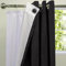 Nopton Textile Blackout Lining for Eyelet Curtains 3 Pass Thermal Insulated Includes Curtain Hooks (46 x 54 (Inc 16 Hooks))
