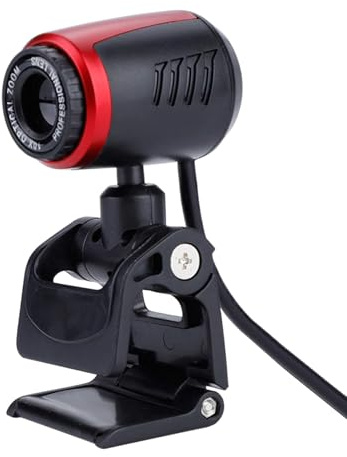Webcam para PC - Cámara USB Full HD, enchufe y reproduce ángulo ajustable con una calificación de video de tableta de computadora de escritorio de lente de enfoque automático | Trabajar desde casa cla