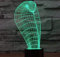 HPBN8 Ltd 3D Cobra Schlange Lampe USB Power 7 Farben Amazing Optical Illusion 3D wachsen LED Lampe Formen Kinder Schlafzimmer Nacht Licht