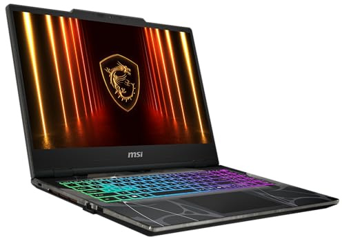 MSI Cyborg 15, Gaming-Laptop, 15,6 Zoll Full-HD 144 Hz Display, Intel Core 7 240H, NVIDIA GeForce RTX 5060, 16 GB DDR5, 1 TB SSD, Windows 11 Home, QWERTZ Tastatur, Schwarz, B2RWFKG-068