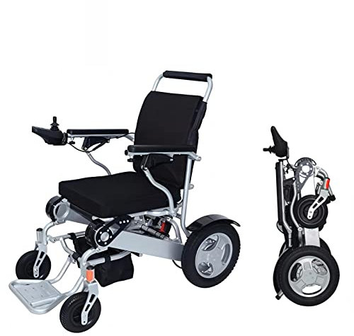 YAZURI Elektrorollstuhl, 600-W-Spitzenleistungsmotor + Nettogewicht 25 kg, leicht und faltbar + 20-Ah-Akku mit hoher Kapazität + Tragfähigkeit 180 kg